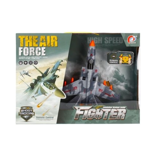 Avion cu telecomanda MegaCreative 482739 MIG-25 25cm plastic multicolor 6 ani