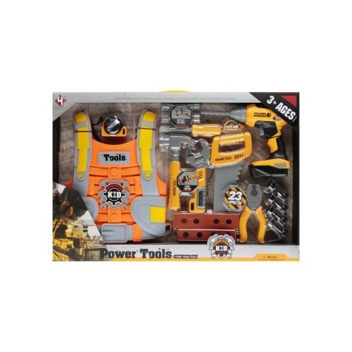 Jucarie set unelte MegaCreative 569330 vesta de protectieaccesorii 59x41x7cm pvc 3ani