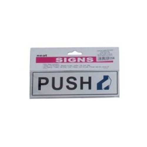 Semn indicator CNX PUSH carton plastifiat