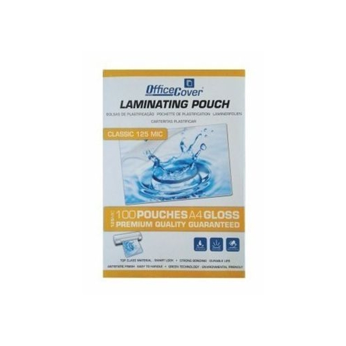 Folie laminare A4 Office Cover lucioasa 125 microni top cu 100 coli