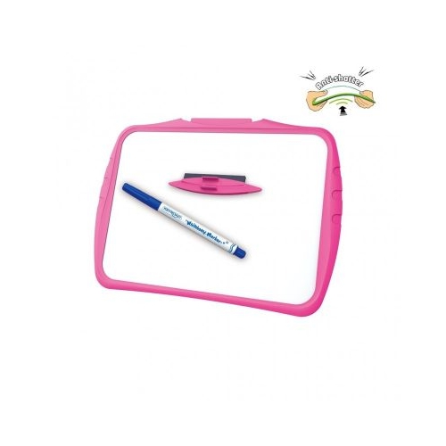 Tabla de scriere Keyroad KR972016  KR971184 22x28. 8cm 2 fete alb patratele  marker si burete