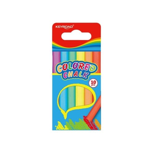 Creta color Keyroad KR971591 5 culori set 10 buc