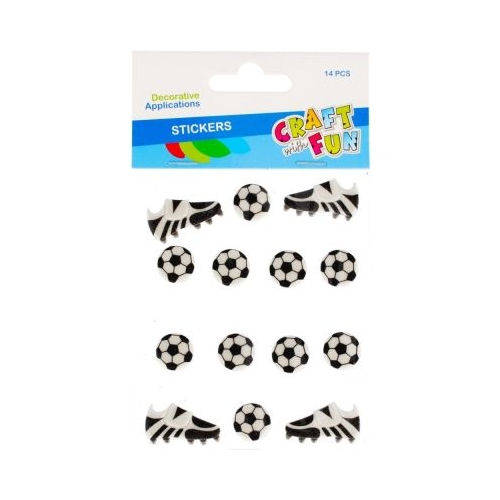 Abtibilduri - fotbal set 14 buc Craft with Fun 480889