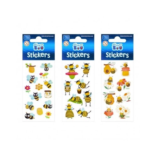 Abtibilduri - albinute set 8 buc Sticker Boo 483492