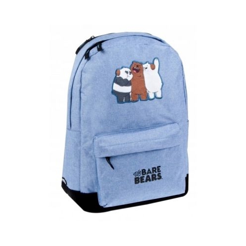Ghiozdan Starpak We Bare Bears gradinita 1 compartiment 2 buzunare albastru