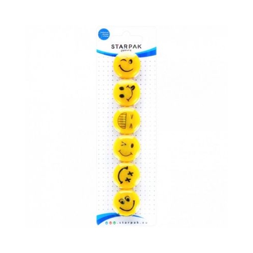 Magneti Starpak emoji galben set 6 modele 378346