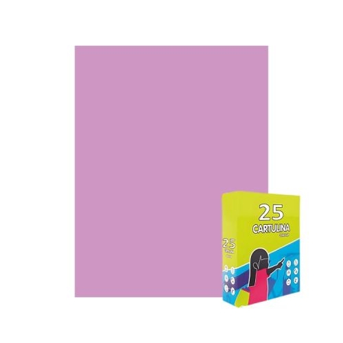 Carton colorat Fabrisa 15570112 50x65cm 180gmp violet pastel top 25 coli