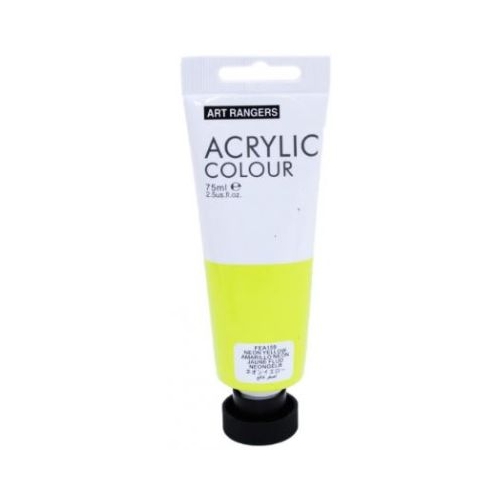 Culori acrilice neon Magi-Wap Art Rangers 75ml Galben fluorescent