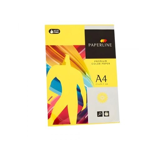 Hartie colorata A4 Fabrisa 15648IT210 80gmp galben intens top 500 coli