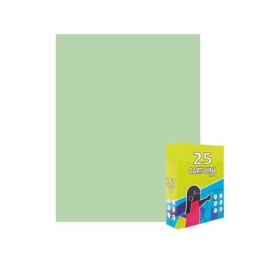 Carton colorat Fabrisa 15558120 50x65cm 180gmp verde deschis pastel top 25 coli