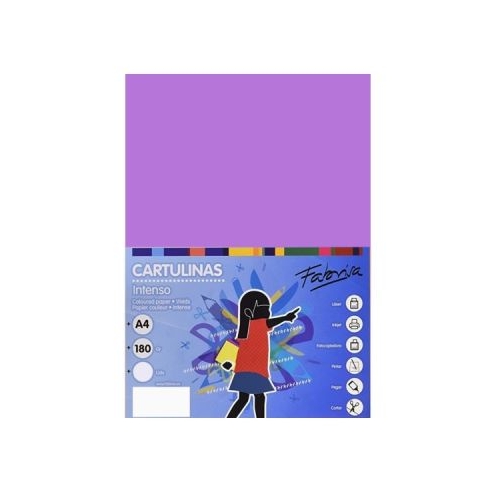 Carton colorat A4 Fabrisa 15524 180gmp lila intens top 250 coli