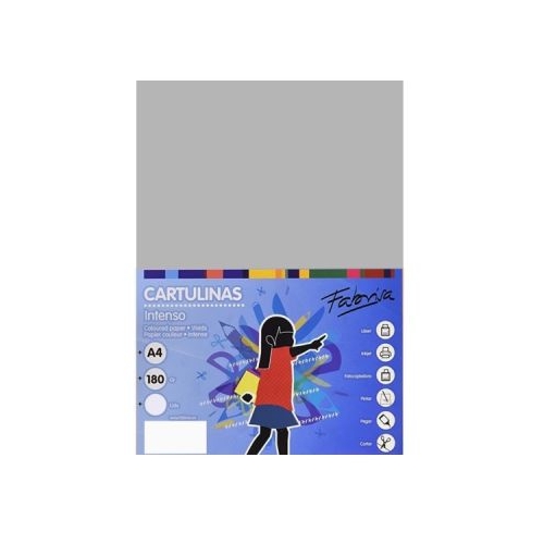 Carton colorat A4 Fabrisa 15522 180gmp gri intens top 250 coli