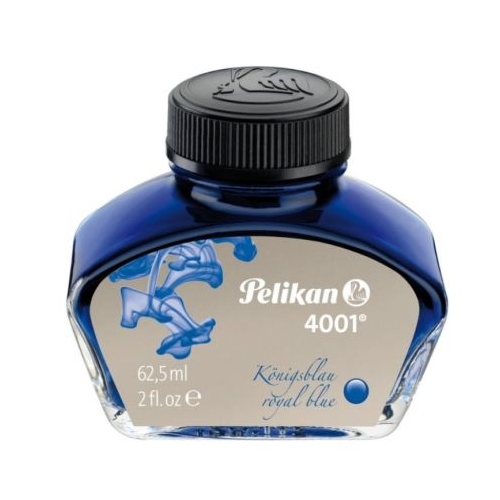 Calimara cu cerneala Pelikan 4001 329136 cerneala albastra 62. 5ml