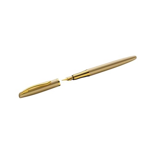 Stilou Jazz Noble Elegance 821704 varf M corp metalic Yellow Gold Pelikan
