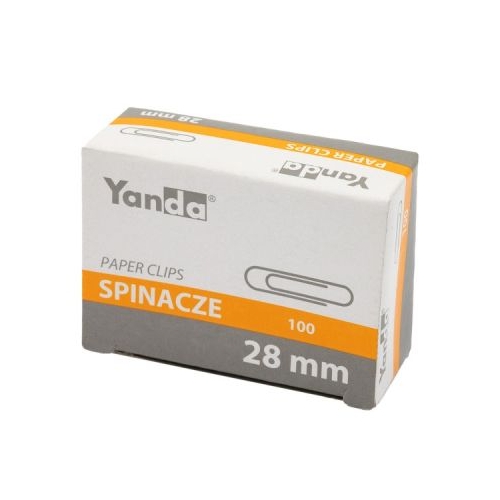 Agrafe birou Grand 110-1649 metalice 28mm argintii cutie 100 buc