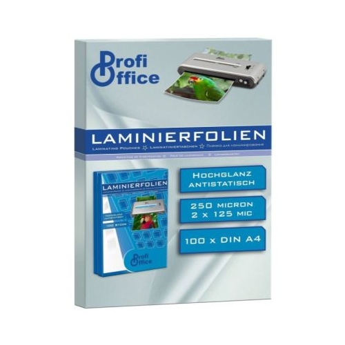 Folie laminare A4 ProfiOffice 125 microni top cu 100 coli