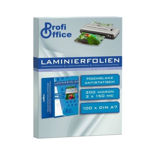Folie laminare A7 ProfiOffice 150 microni top cu 100 coli