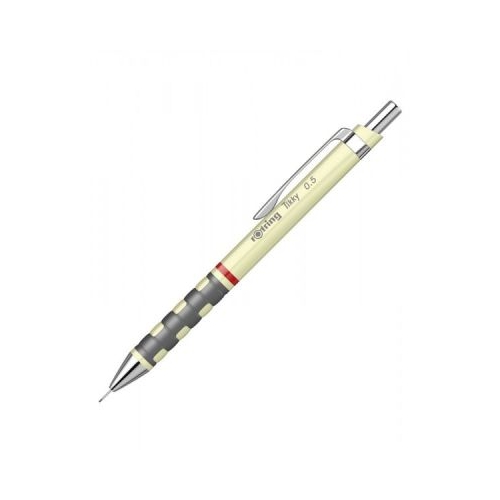 Creion mecanic Rotring Tikky 0. 5 mm corp plastic rezistent fildes cu guma de sters