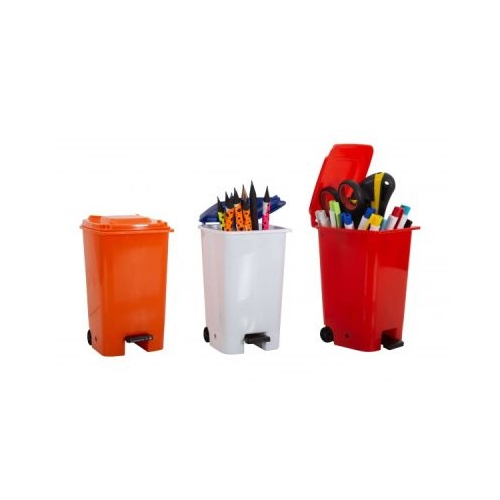 Suport instrumente de scris Ark 1770 model cos gunoi plastic diverse culori