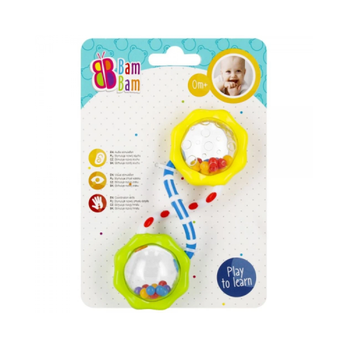 Jucarie bebelusi zornaitoare spirala Bam Bam 515074 0 luni
