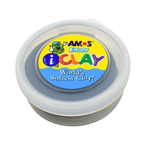Plastilina Amos iClay PVCIC18G 18g Negru