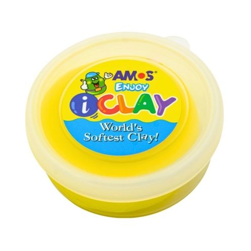 Plastilina Amos iClay PVCIC18G 18g Galben