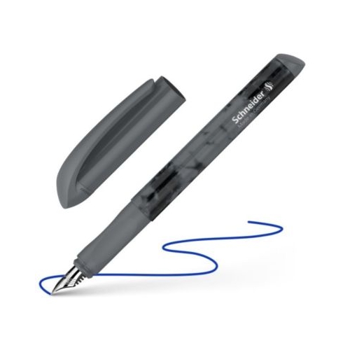 Stilou Schneider Easy Darkness STI20  1620 51 varf M alimentare rezerve grip cauciucat