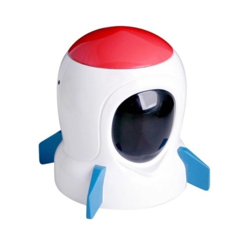 Ascutitoare electrica Eagle EG-5011 alimentare 4 baterii AA neincluse 1 orificiu 6-8mm plastic alb