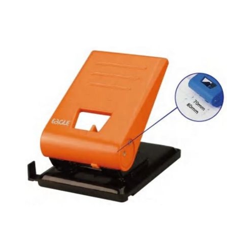 Perforator Eagle 837XL 50 coli perforatii ajustabile 7-8 cm plastic negru