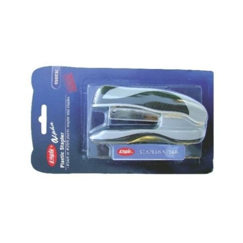 Set accesorii de birou Eagle Alpha S5023C  capse albastru