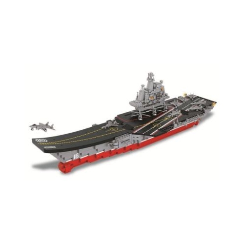 Joc de constructie Set Portavion pvc Sluban M38-B0399 1058 piese 776x38x9cm