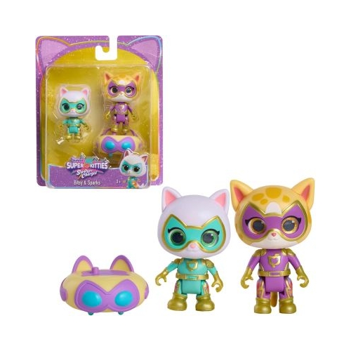 SuperKitties Set de joaca cu 2 figurine si accesorii diverse modele