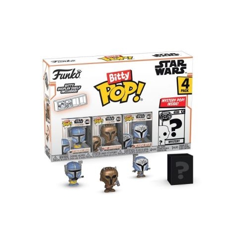 Figurina Funko Bitty POP Mandalorian Heavy Mandalorian 4PK