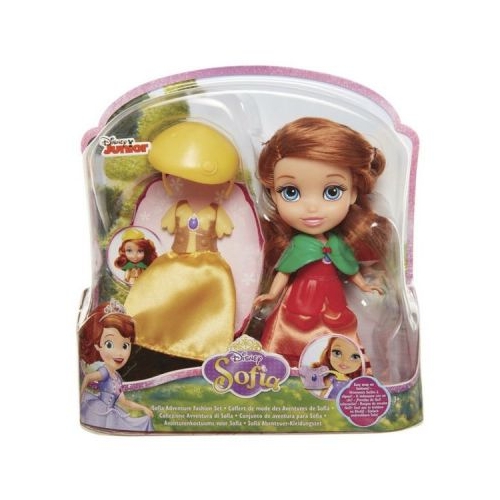 Disney Sofia Intai Papusa Sofia cu colectie de haine 15 cm