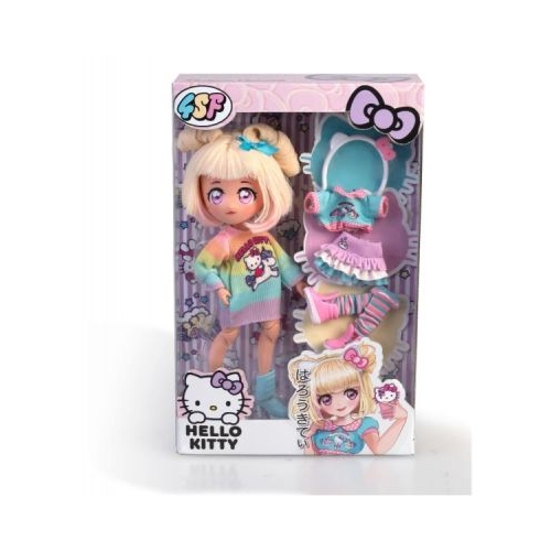 Hello Kitty Papusa Manga Fashion Unicorns cu accesorii