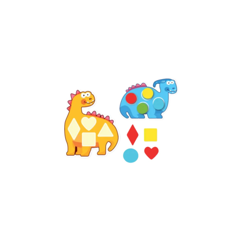 JOC DE POTRIVIRE DIN SPUMA EVA DINOZAURI PUEDO