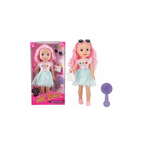 PAPUSA FASHION CU ACCESORII ROZ