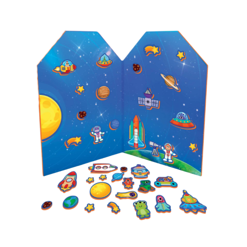 SET MAGNETIC SPUMA EVA SPATIUL COSMIC PUEDO TOYS