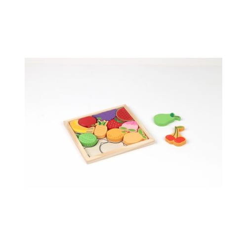 PUZZLE DIN LEMN CU FRUCTE 12 PIESE