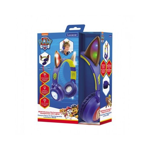CASTI 3D WIRELESS LUMINOASE PAW PATROL