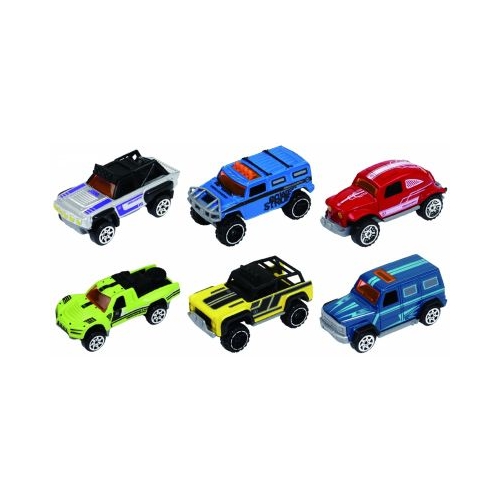 Macheta Die Cast set 3 masinute diverse culori si modele 1/64