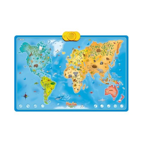 HARTA INTERACTIVA CU ANIMALE MOMKI