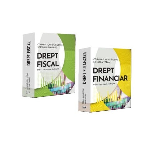 Pachet Drept fiscal si Drept financiar editia a 2-a revazuta si adaugita - Cosmin Flavius Costas