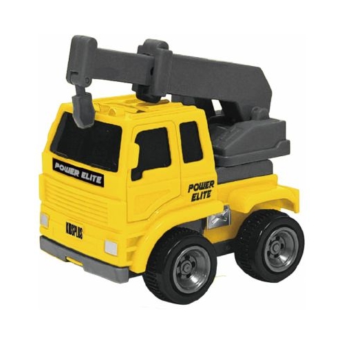 VEHICULE CU FRICTIUNE SCARA 1/43 10CM MACARA GALBENA