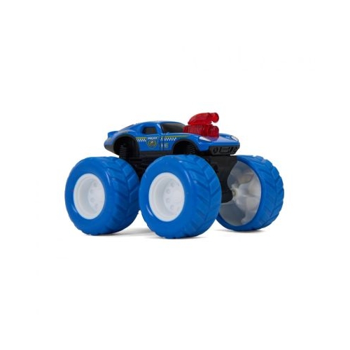 MASINA DE POLITIE 8.5CM ALBASTRA MOMKI