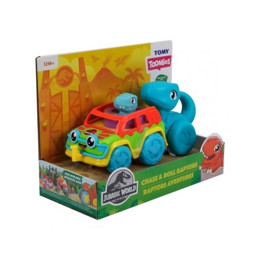 VEHICUL CU DINOZAURI JURASSIC WORLD TOMY