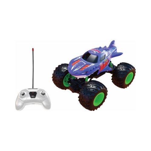 MASINUTA CU TELECOMANDA TIP CAMION BEAST RUNNERS SCARA 1/24 21CM MOV