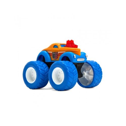 MASINA DE POLITIE 8.5CM PORTOCALIE MOMKI