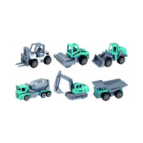 MACHETA DIE CAST UTILAJ SCARA 1/64 7.5CM DIVERSE MODELE