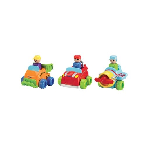 VEHICULE COLORATE PUSH AND GO DIVERSE MODELE TOMY